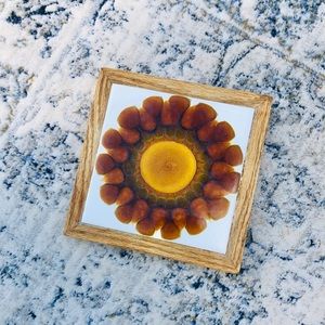 Vintage 1984 Flower Trivet🌼